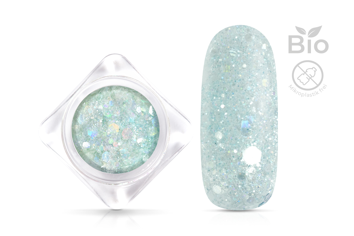 Jolifin Bio Illusion Glitter - pastel-mint