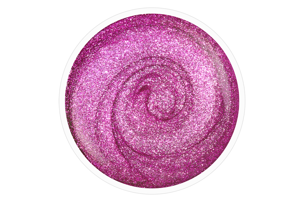 Jolifin Stamping Lacquer - pink Glitter 12ml