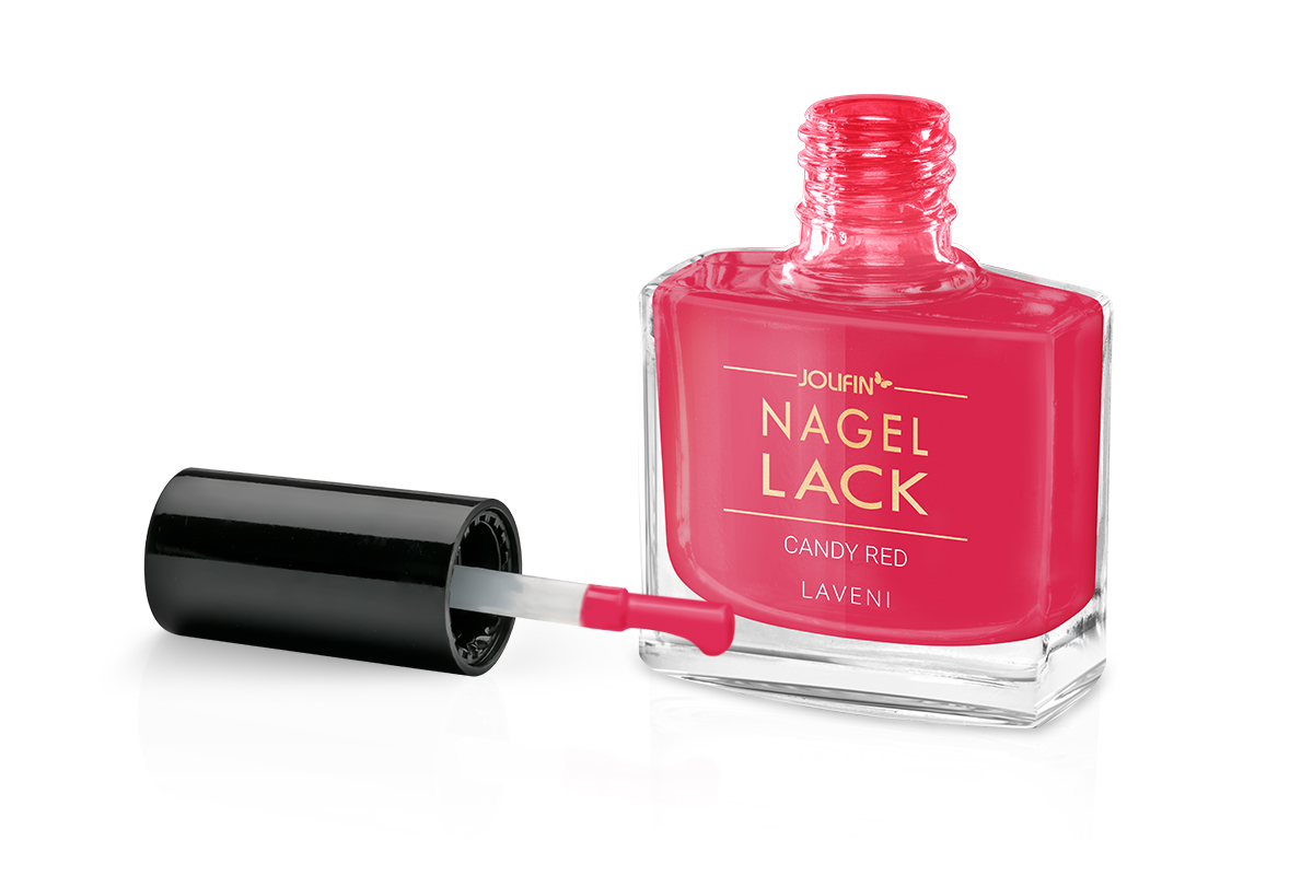 Jolifin LAVENI Nail Polish - candy red 9ml