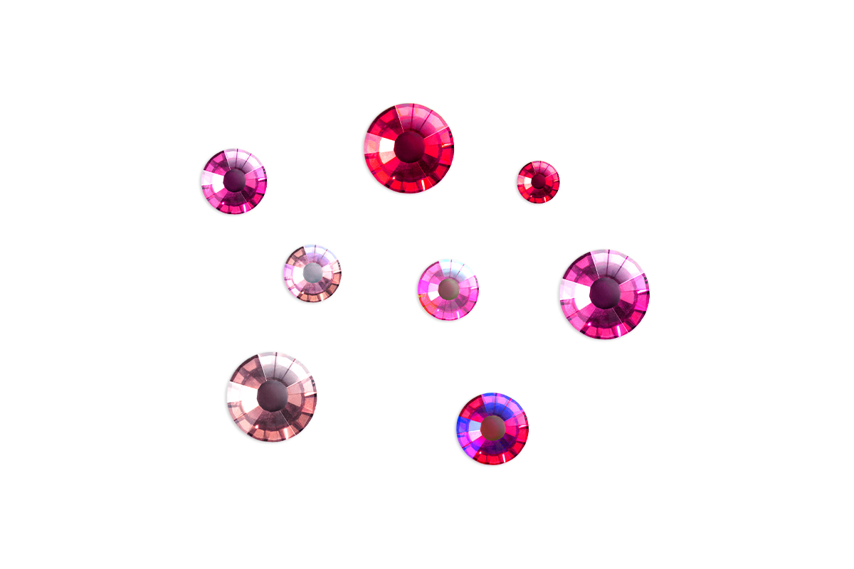Jolifin LAVENI Strass-Display - red-pink