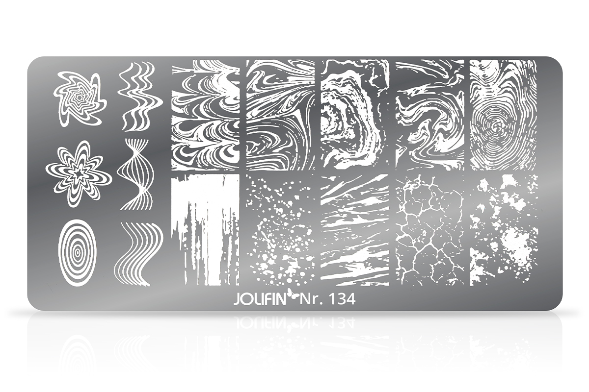 Jolifin Stamping-Schablone Nr. 134