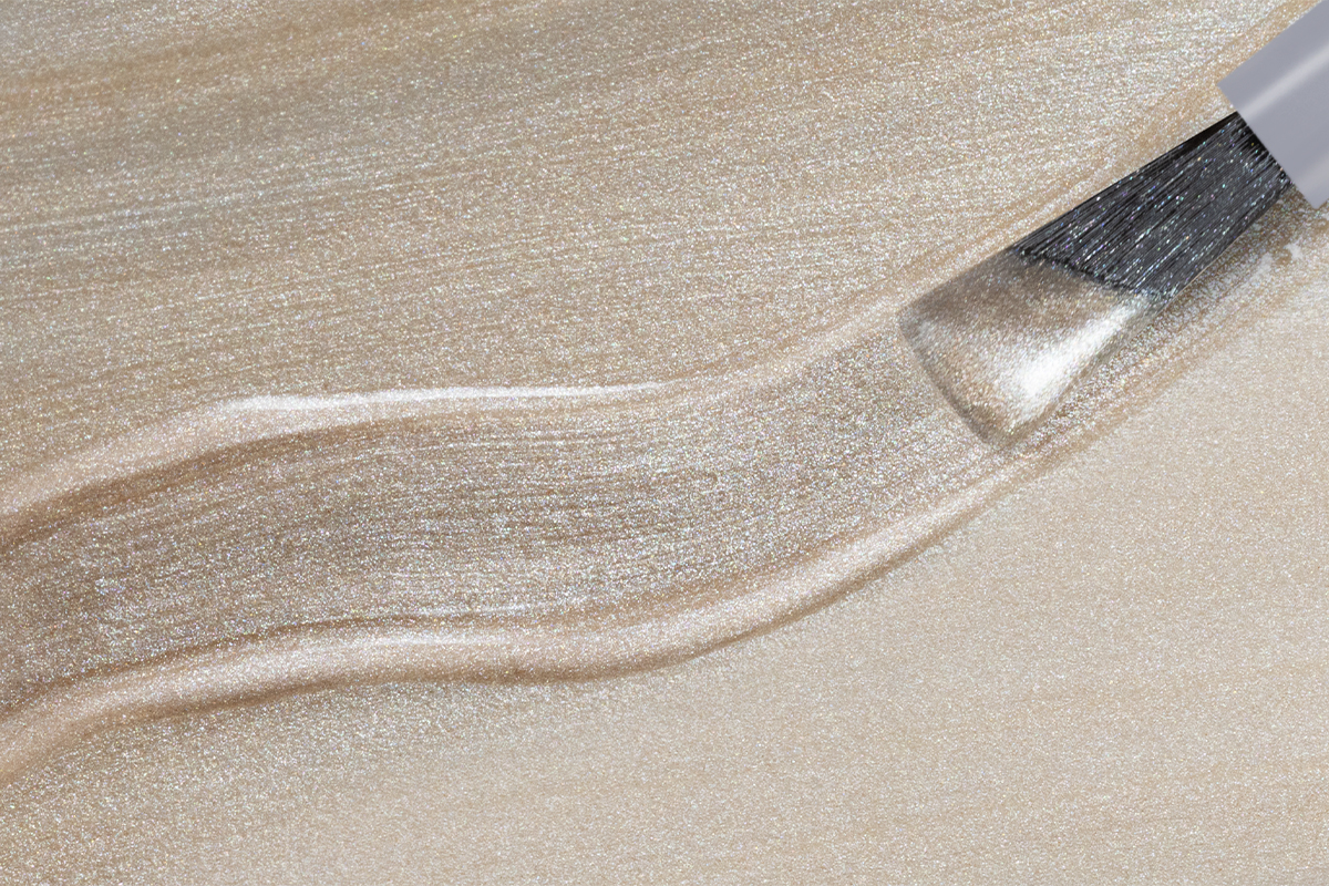 Jolifin LAVENI 3in1 Shellac - metallic pearl cream 10ml