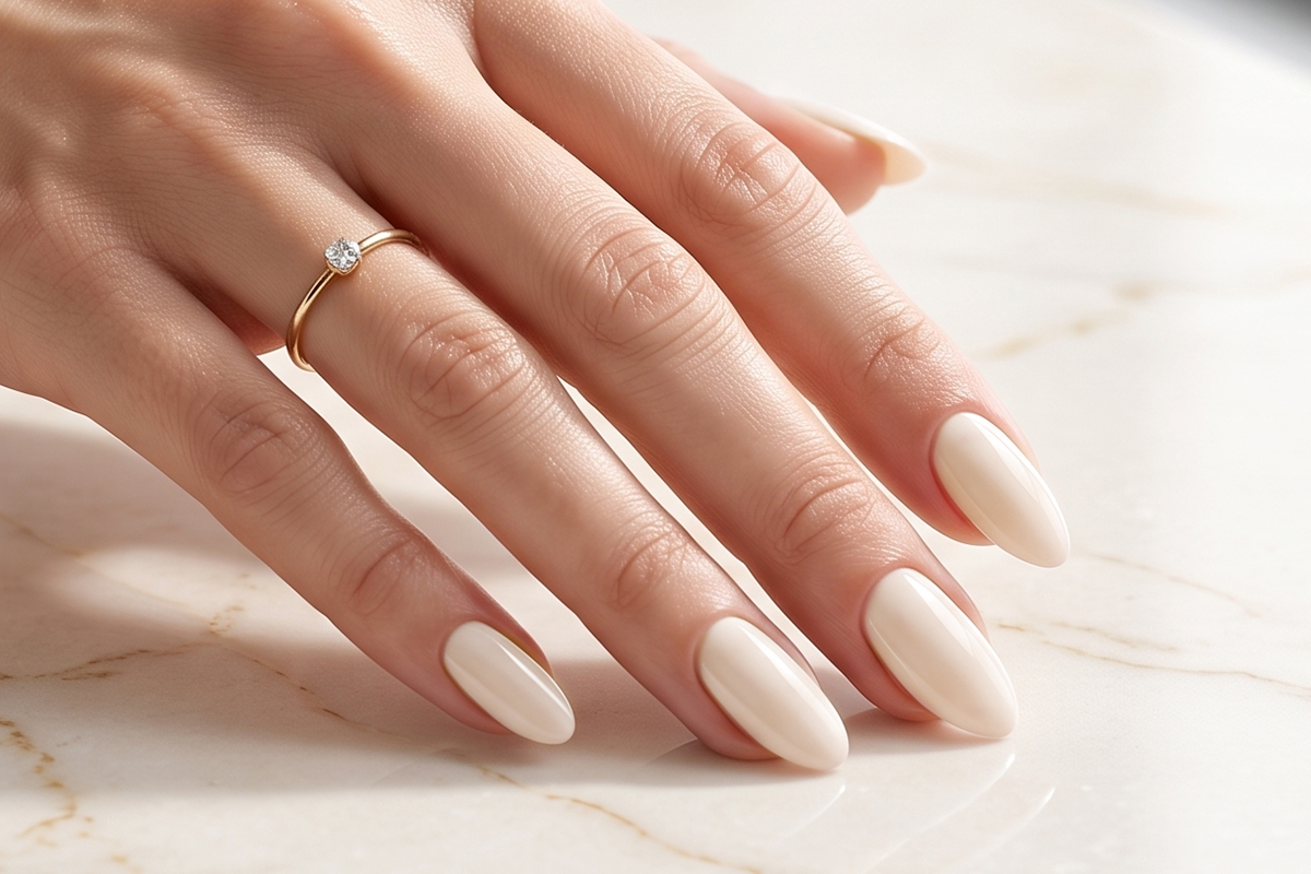 Jolifin LAVENI 3in1 Shellac - cream white 10ml
