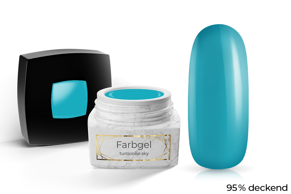 Jolifin LAVENI PRO colour gel - turquoise sky 5ml