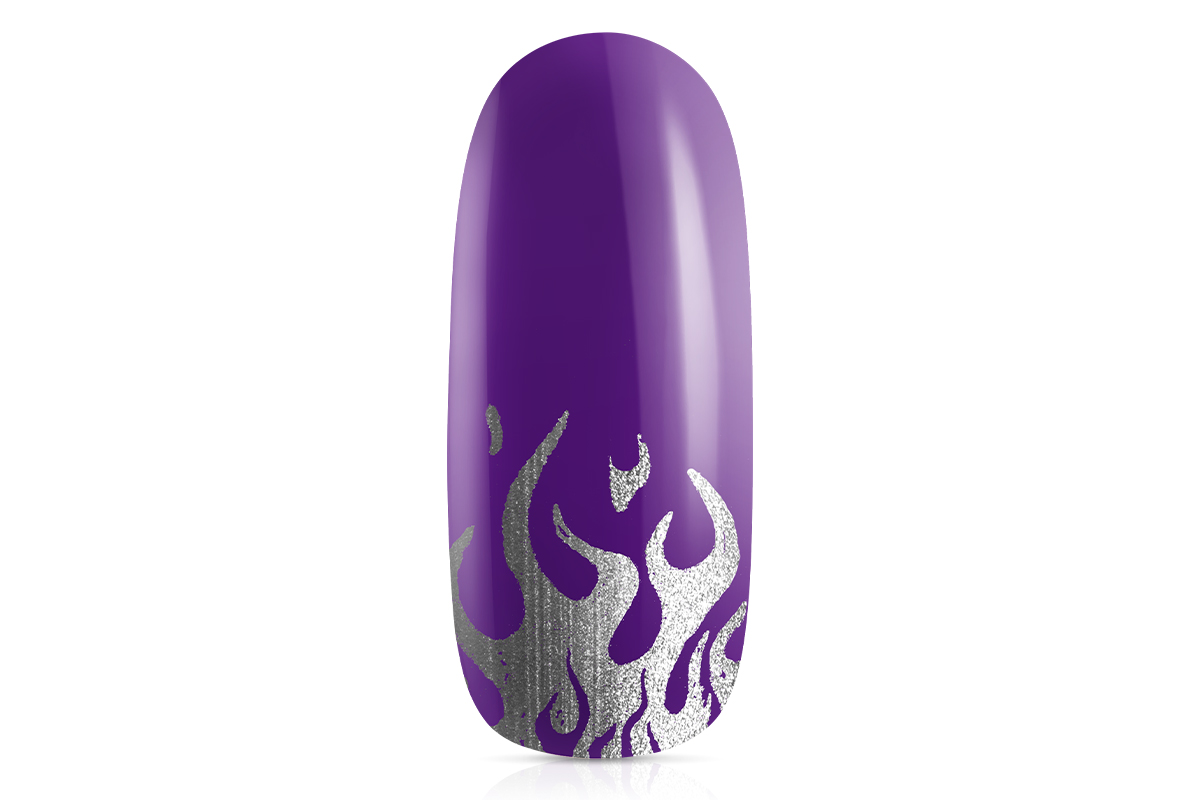 Jolifin Stamping Lacquer - metallic-steel silver 11ml