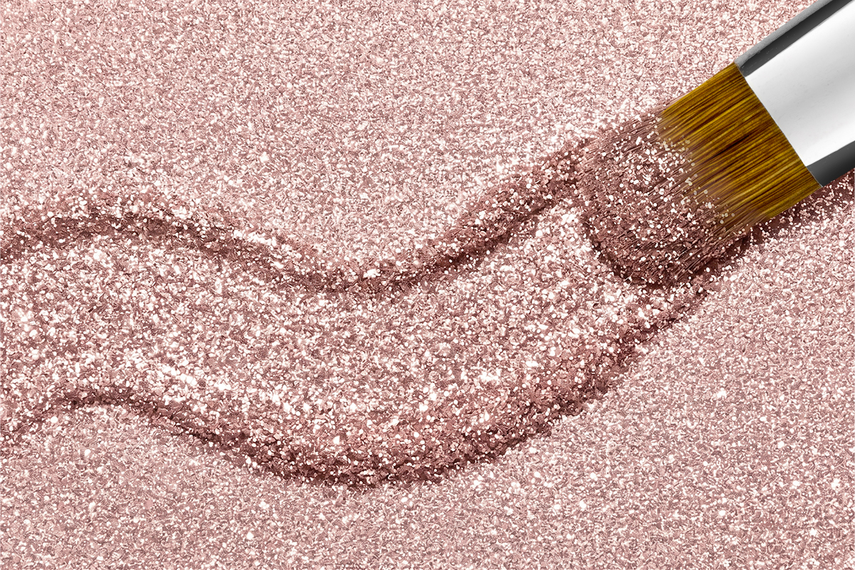 Jolifin LAVENI Farbgel - sparkle nude 5ml