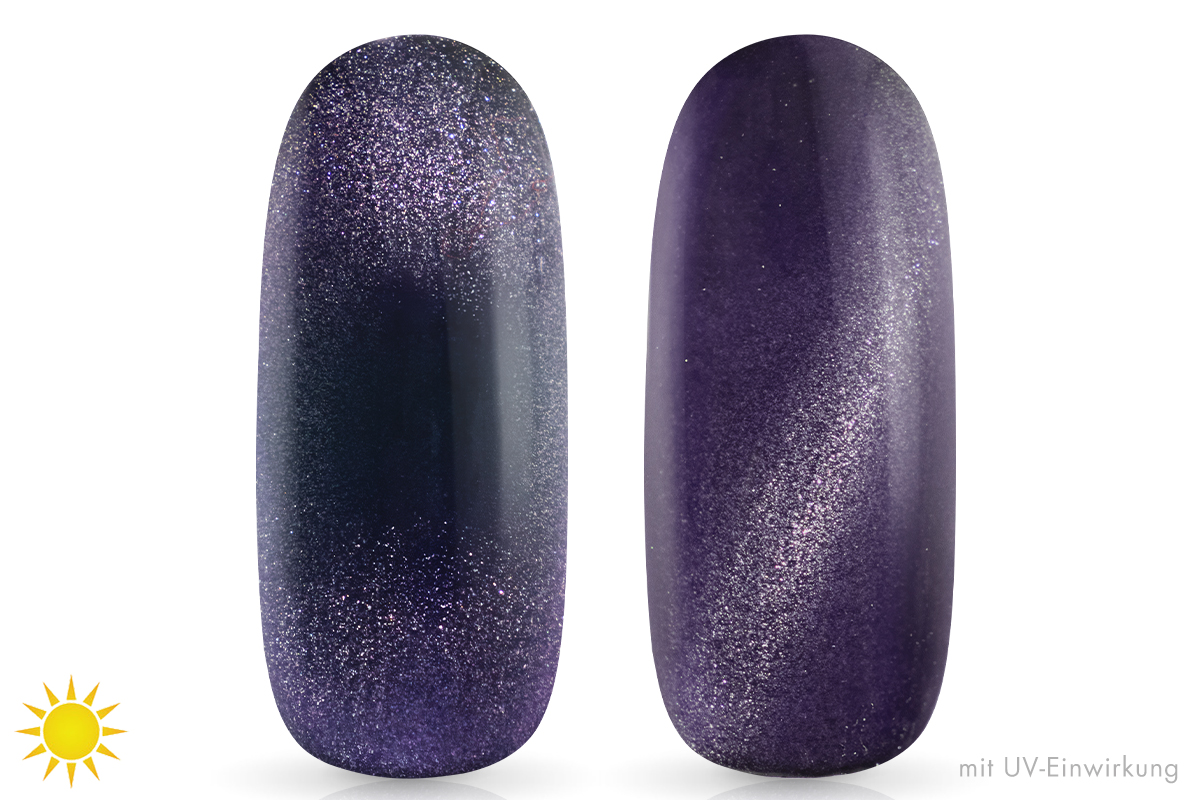 Jolifin LAVENI Shellac - Solar Cat-Eye sky blue 10ml