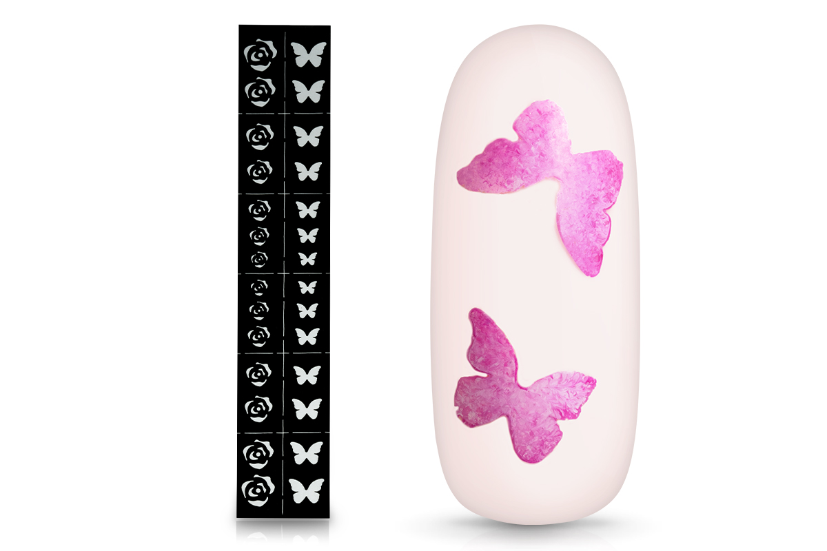 Jolifin LAVENI Airbrush and Nail Polish Stencil No. 41