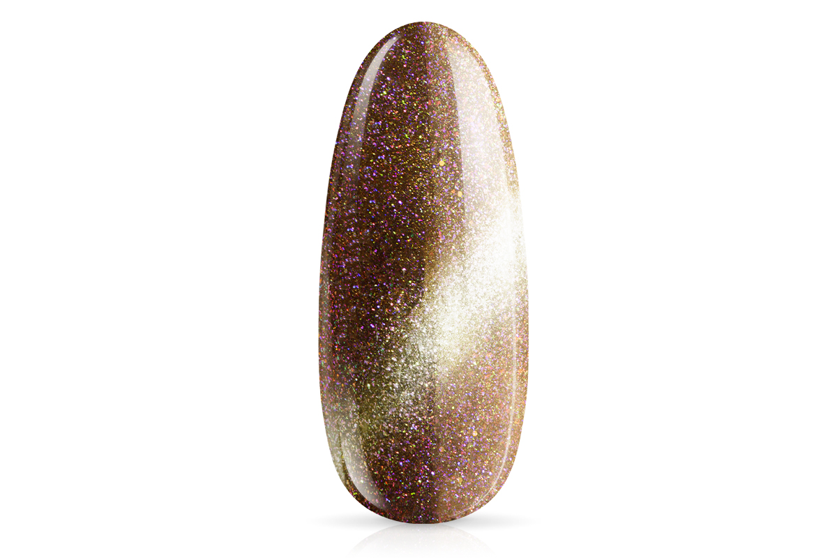 Jolifin Cat-Eye Farbgel goldy Glitter 5ml
