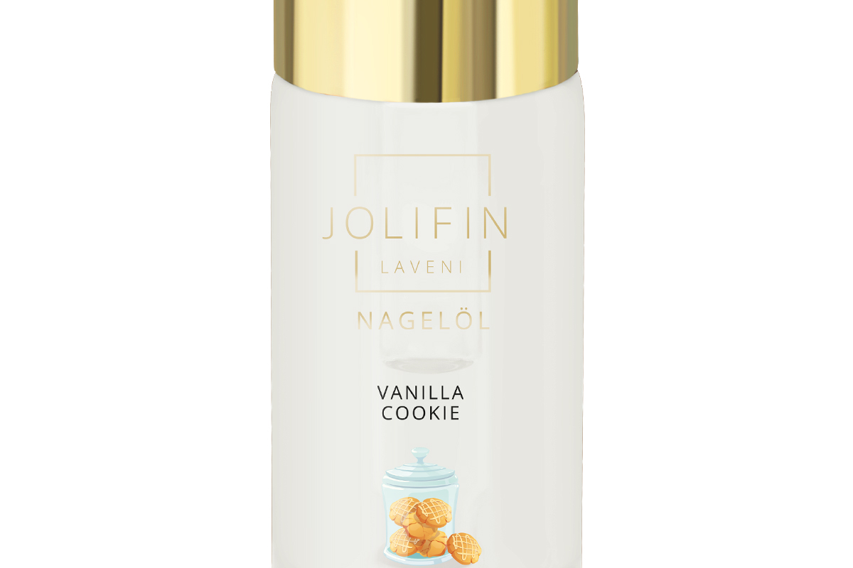 Jolifin LAVENI Nail Oil - Vanilla Cookie 10ml