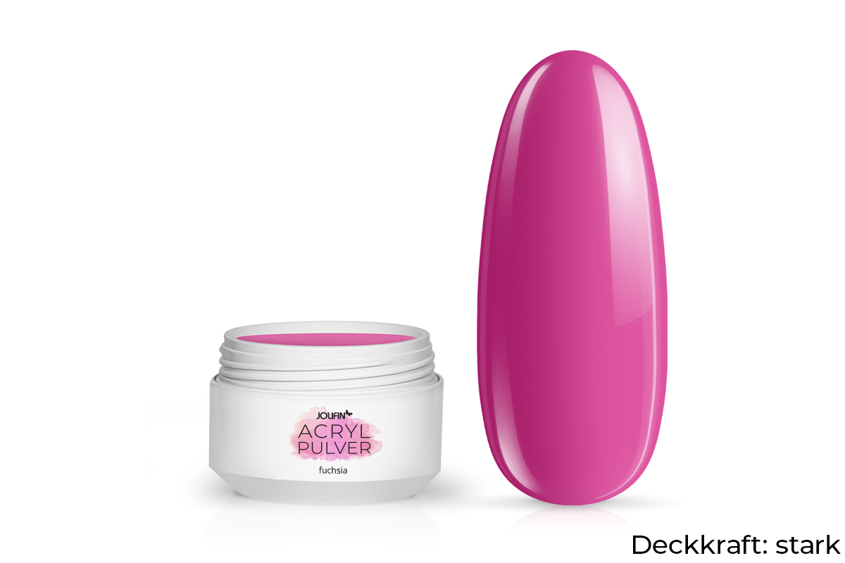 Jolifin Acryl Farbpulver - fuchsia 5g