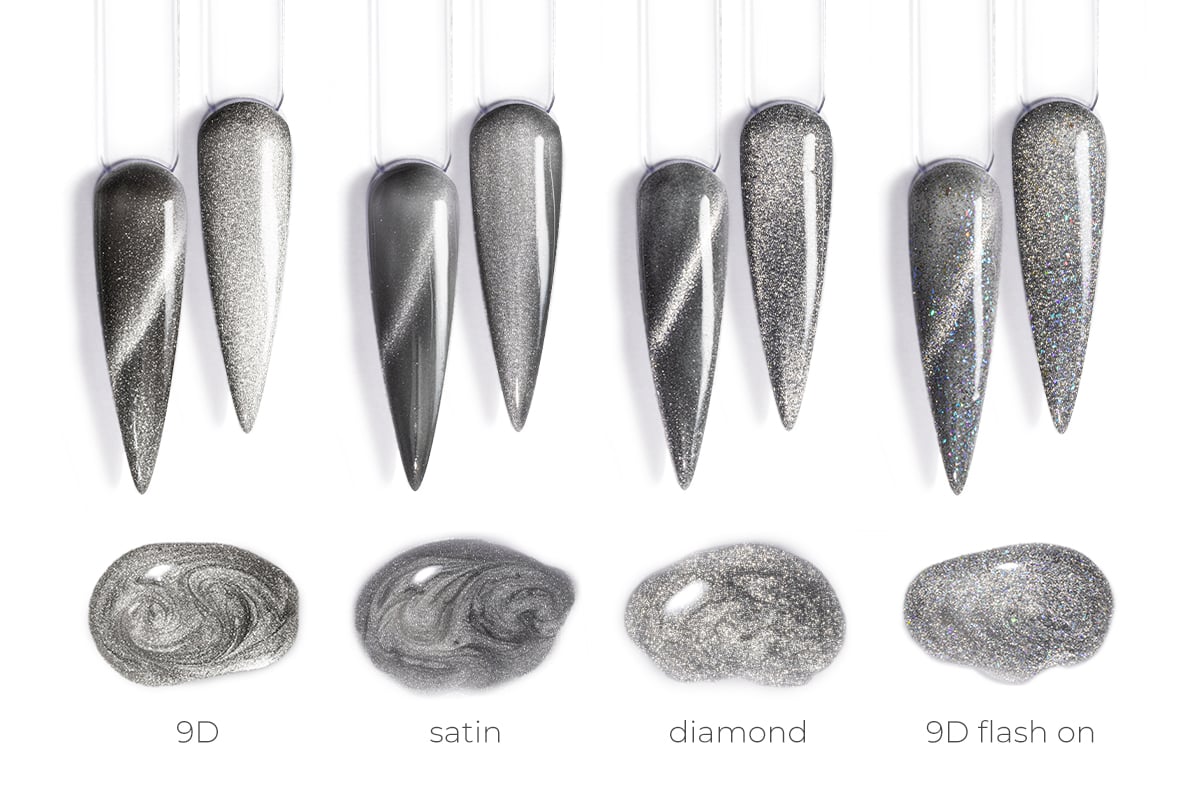 Jolifin LAVENI Shellac - Cat-Eye Diamond Jelly Glas brown 10ml