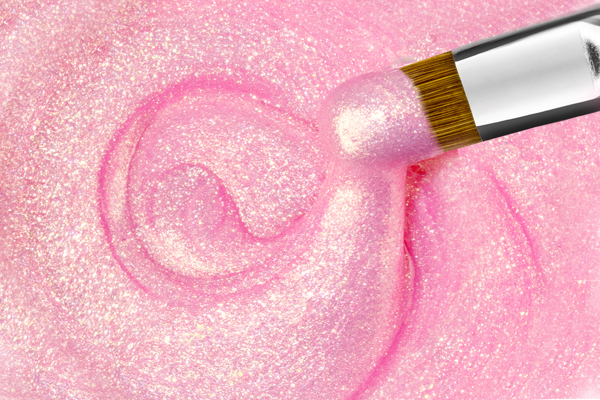 Jolifin LAVENI Farbgel - pastell-coral shine 5ml