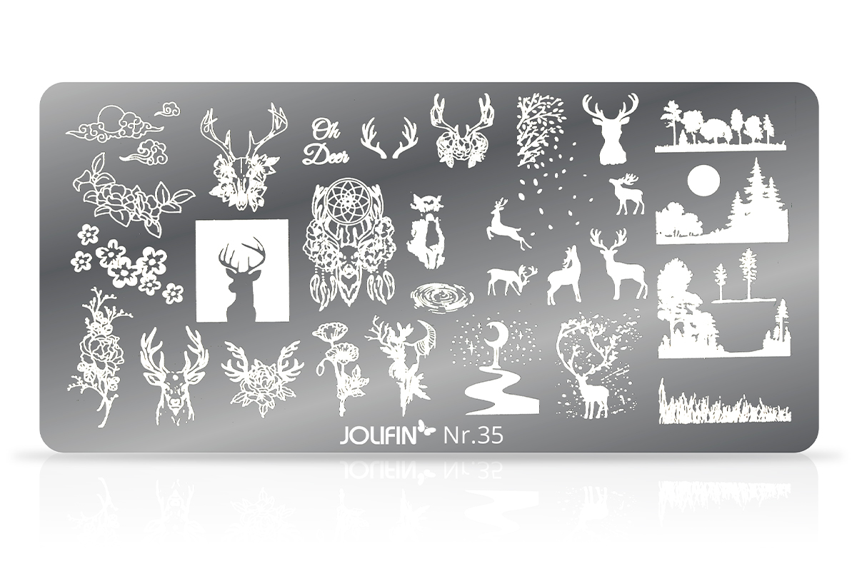 Jolifin Stamping Stencil No. 35