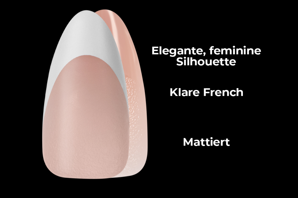 Jolifin 150 Tipbox Press-On Almond - French White