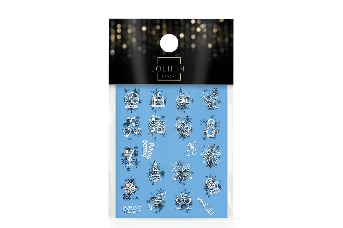 Jolifin LAVENI 3D Tattoo - Christmas No. 5
