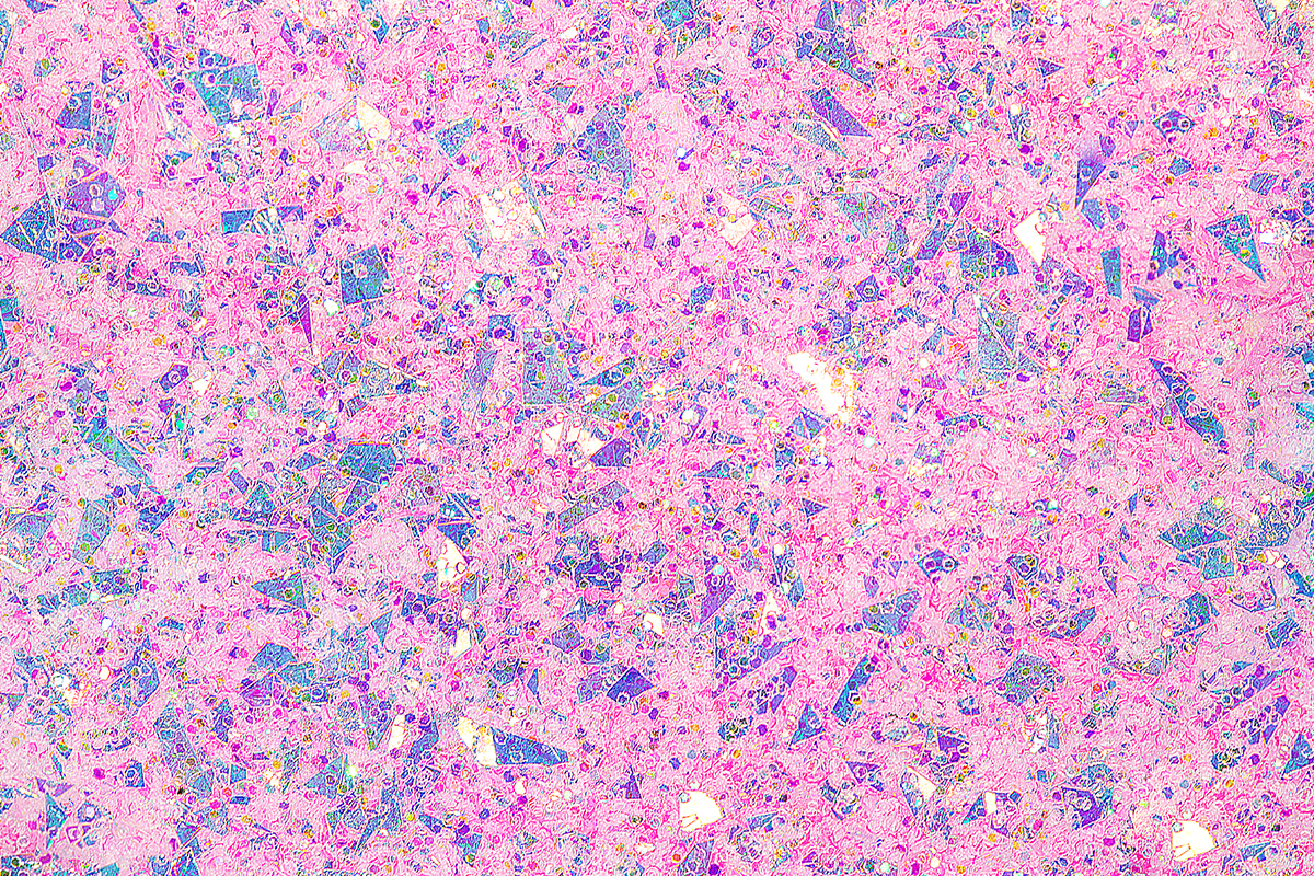 Jolifin LAVENI Mermaid Flakes - pastel pink