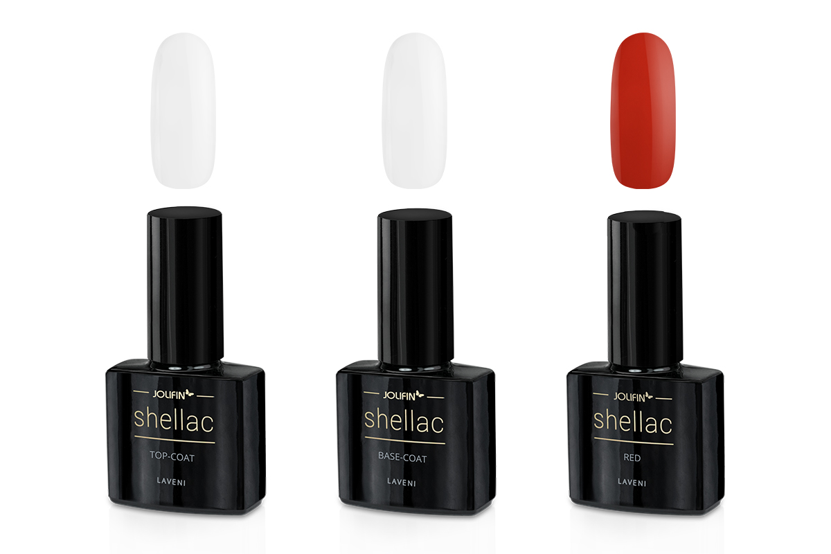 Jolifin LAVENI Shellac Starter-Set - S - Gerät Mini