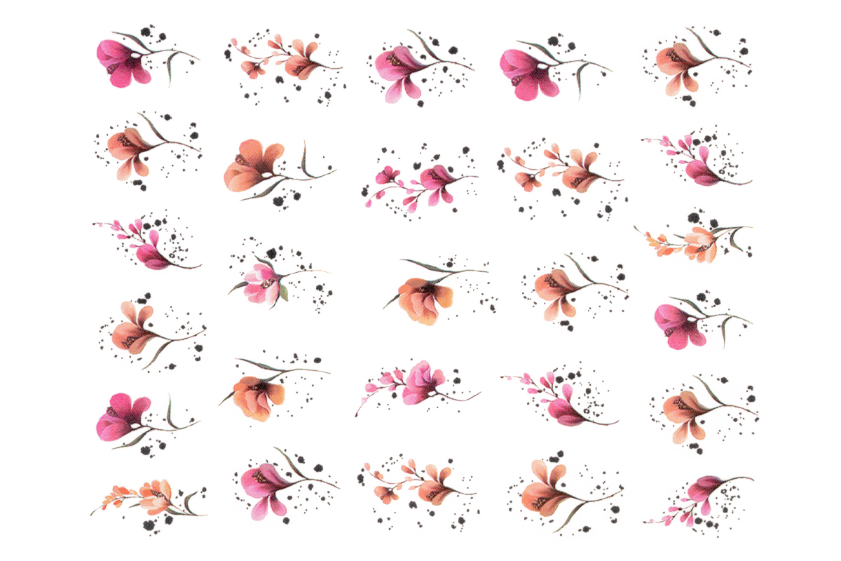 Jolifin LAVENI XL Sticker - Flowers Nr. 47