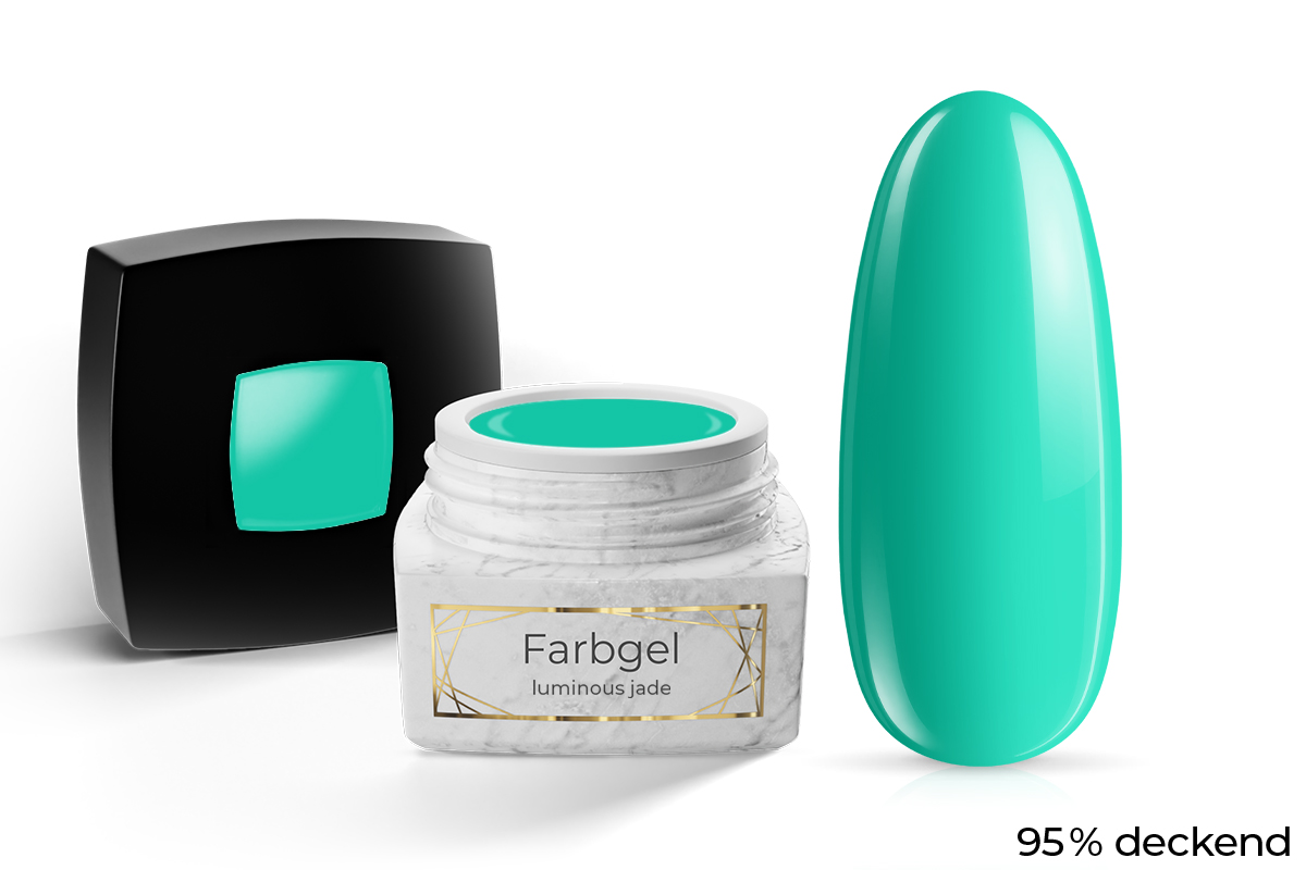Jolifin LAVENI PRO Farbgel - luminous jade 5ml