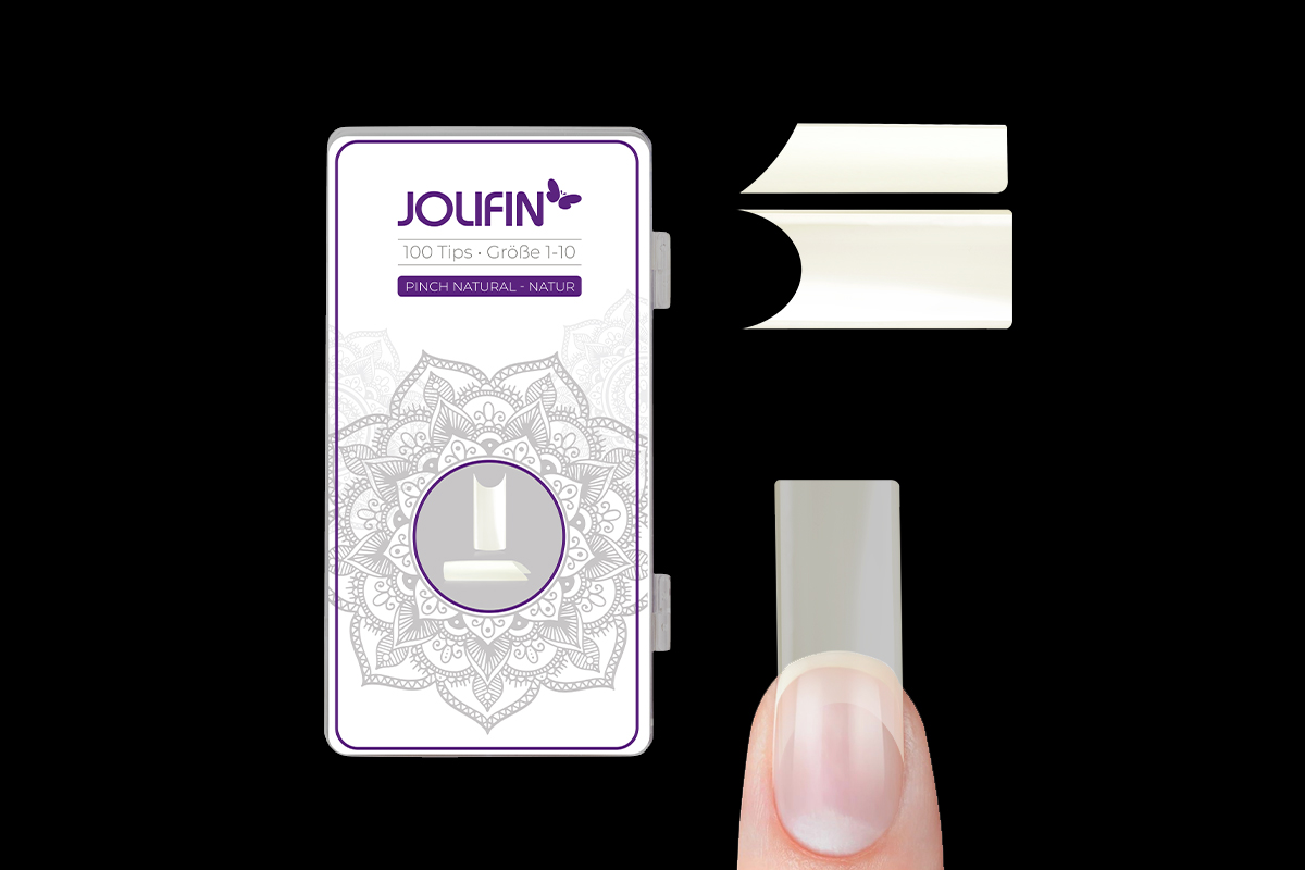 Jolifin 100er Tipbox Pinch natural - natur