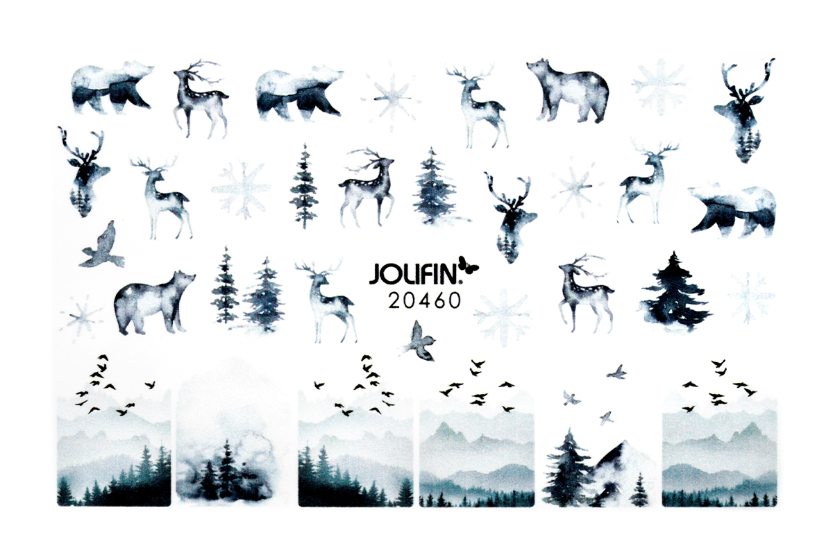 Jolifin Ombre Tattoo - Christmas No. 11