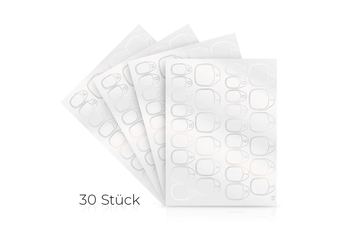 Jolifin SoftGel PressOns - Base Klebesticker