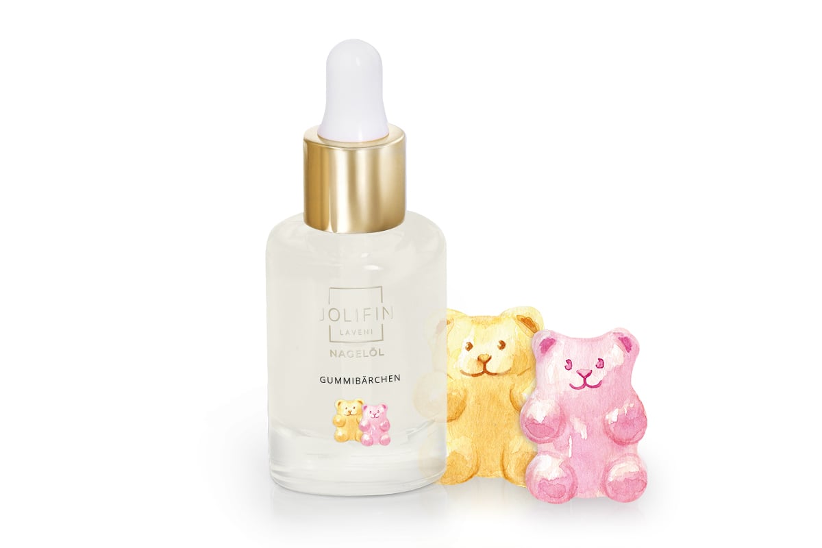 Jolifin LAVENI Nagelöl - Gummibärchen 10ml