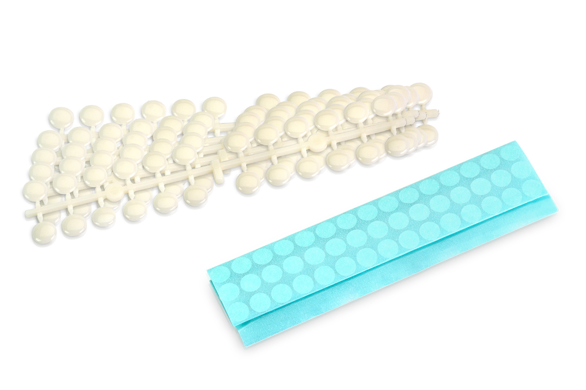 Jolifin adhesive dots for colour gels - natural 120pcs