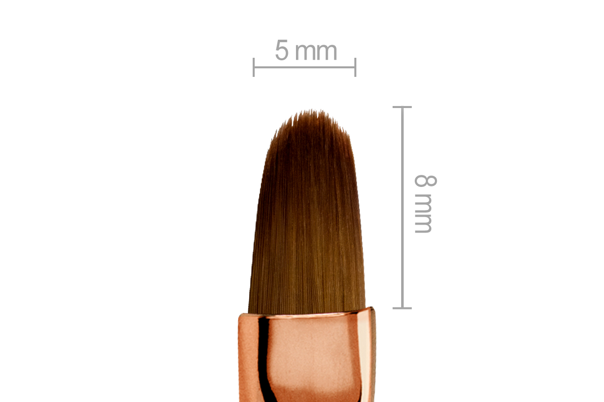 Jolifin FlashOn Pinsel - oval Gr. 6