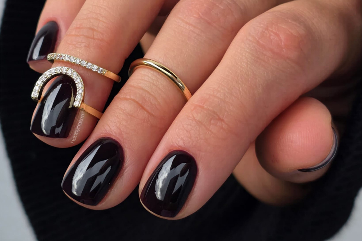 Jolifin LAVENI Shellac - black cherry 10ml 