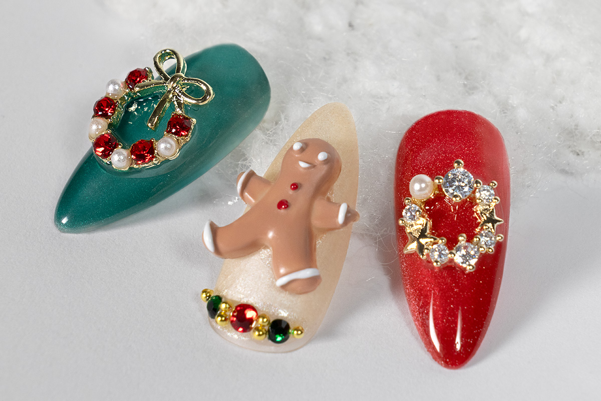 Jolifin Overlay - Wreath with pearls & bow