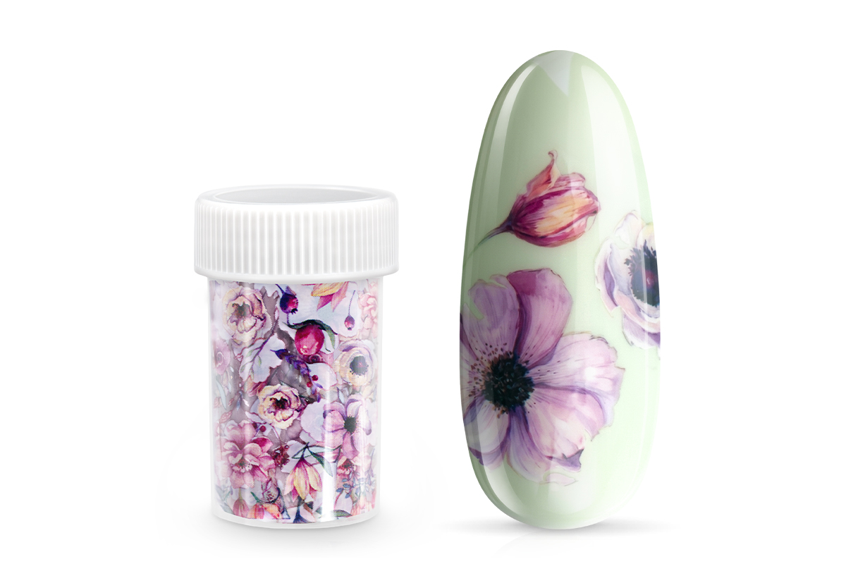 Jolifin Transfer Nagelfolie XL - Roses