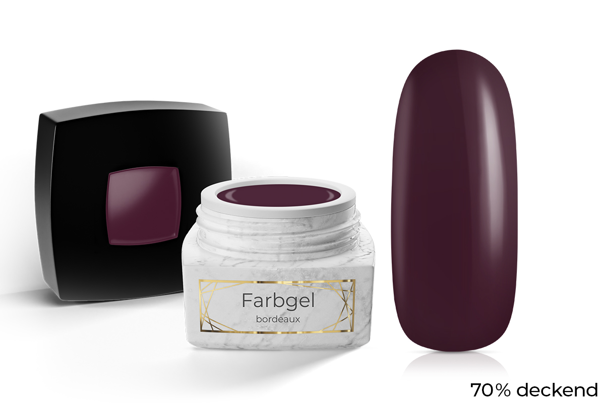 Jolifin LAVENI PRO colour gel - bordeaux 5ml