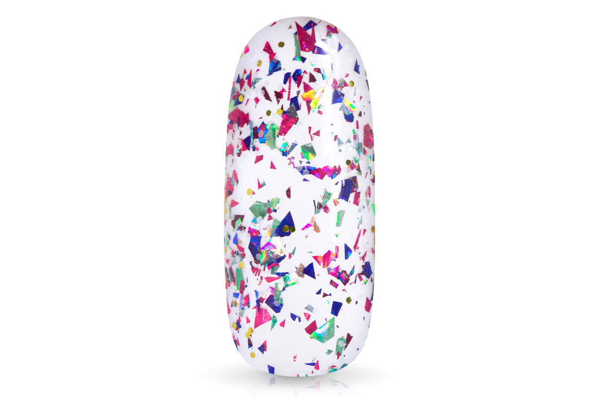 Jolifin LAVENI Shellac - confetti flakes 10ml