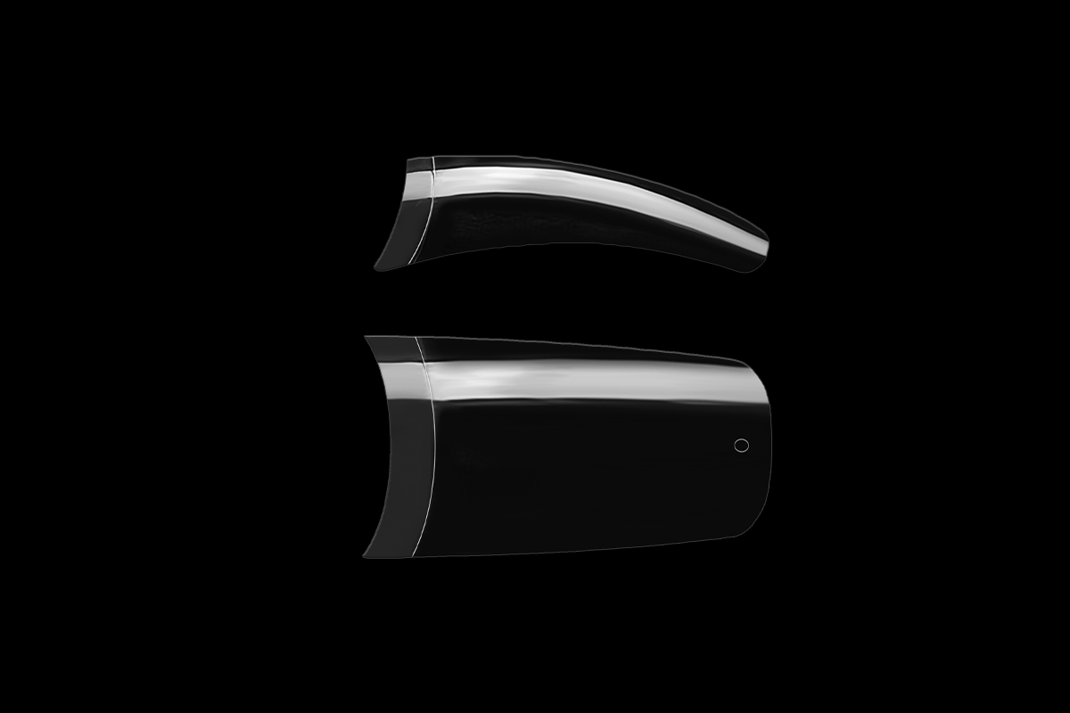 Jolifin 100er Tipbox Short Cut - classic clear