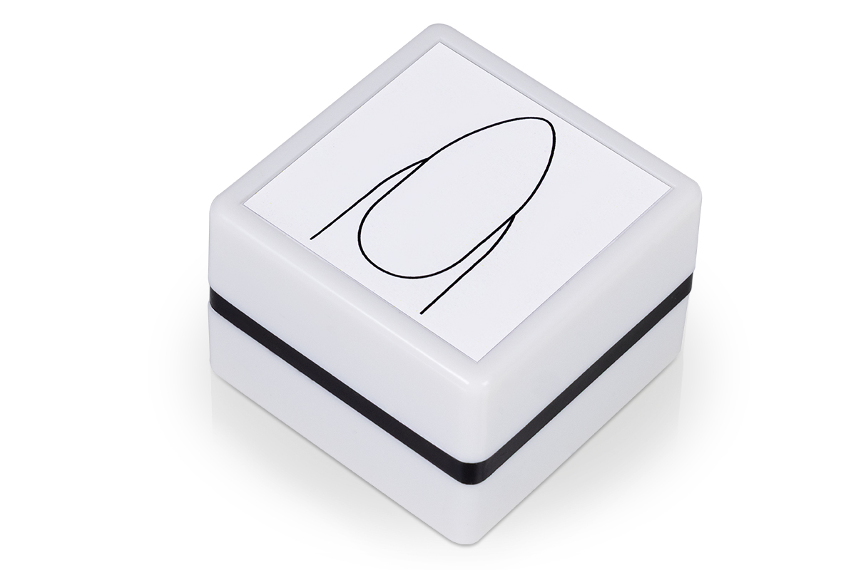 Jolifin Nagelform-Stempel - Mandel