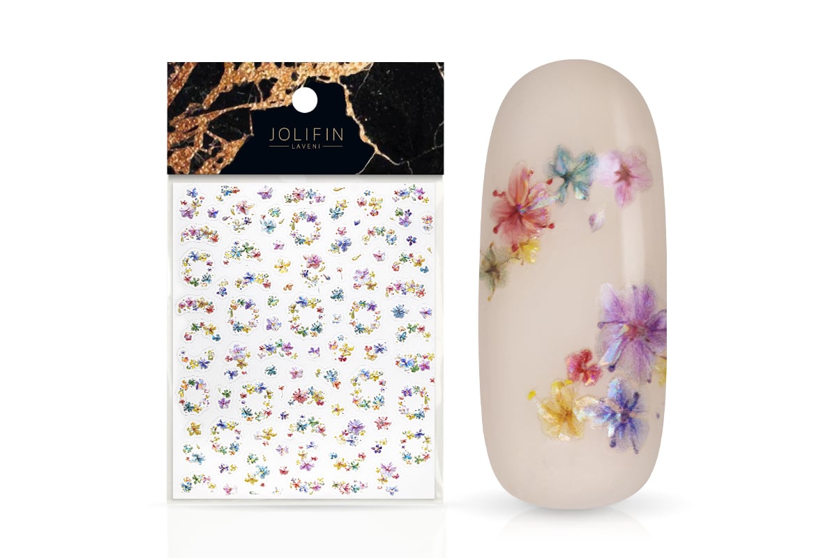 Jolifin LAVENI XL Sticker - Blümchen