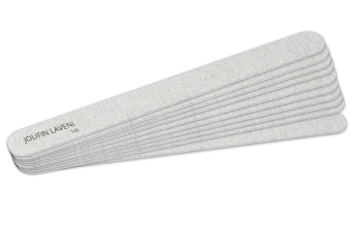 Jolifin LAVENI 10er Long-Life interchangeable file blade - straight 100
