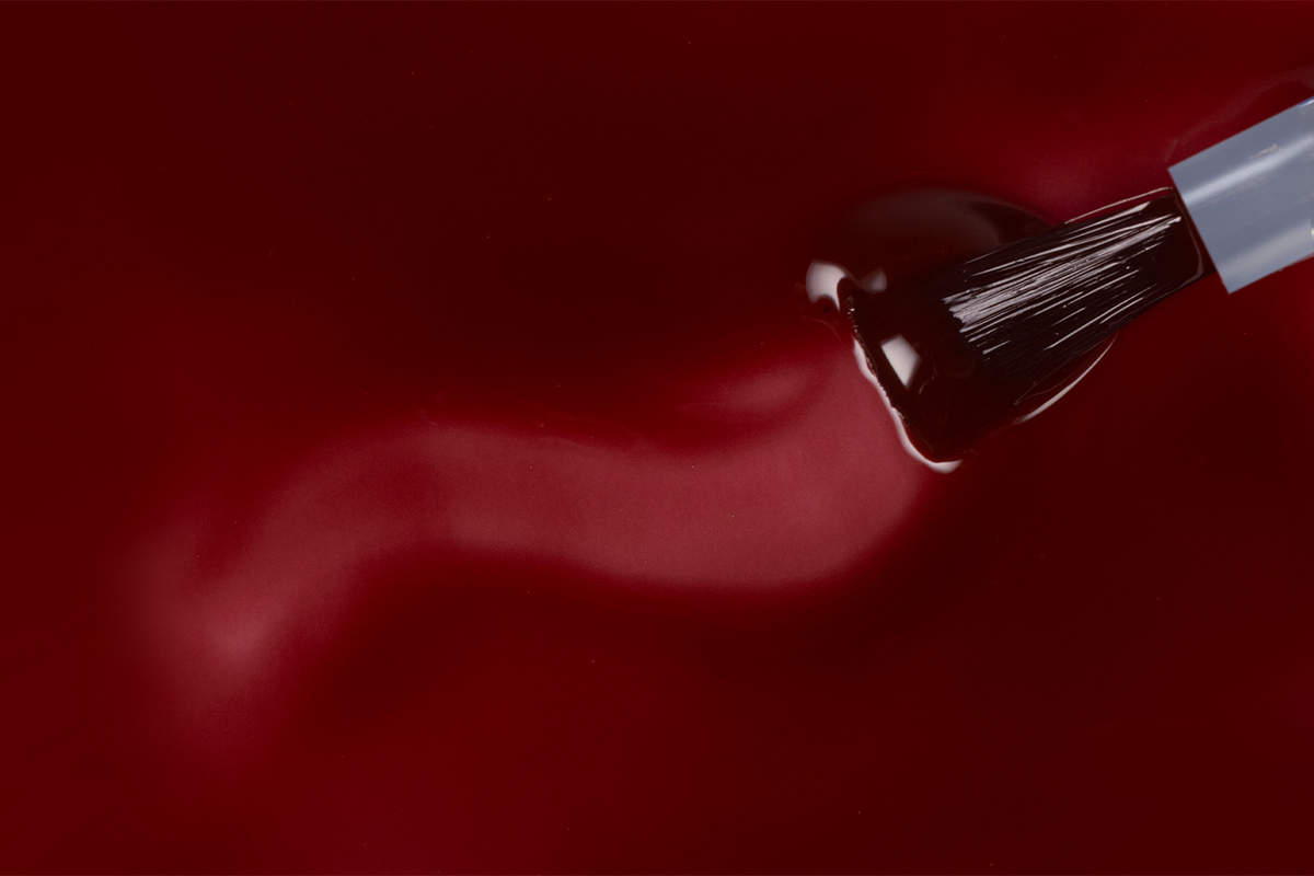 Jolifin LAVENI Shellac - Jelly jar wine red 10ml