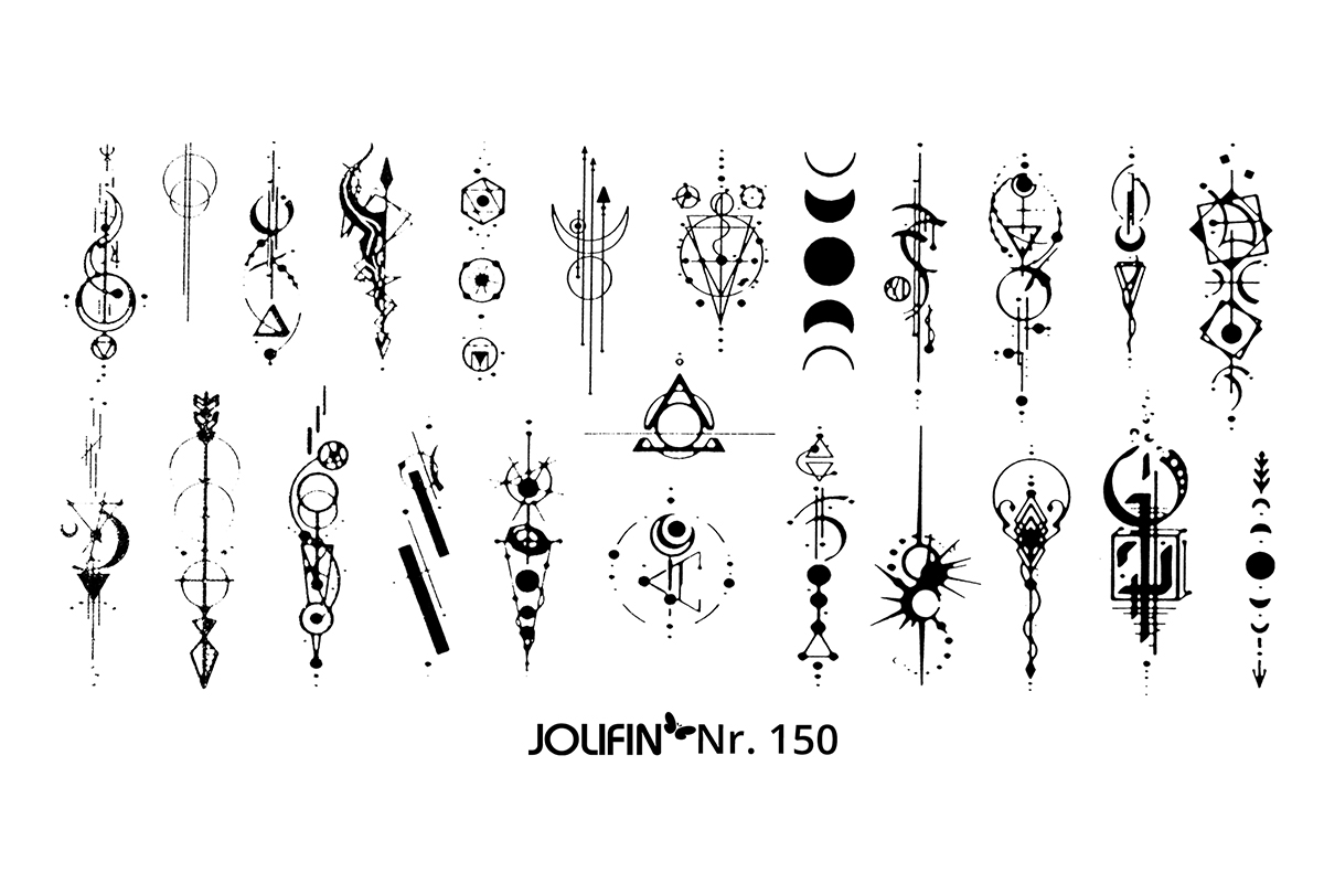 Jolifin Stamping stencil - No. 150