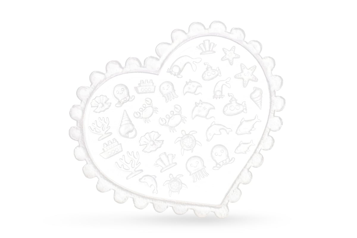 Jolifin 3D-Form - süße Meerestiere