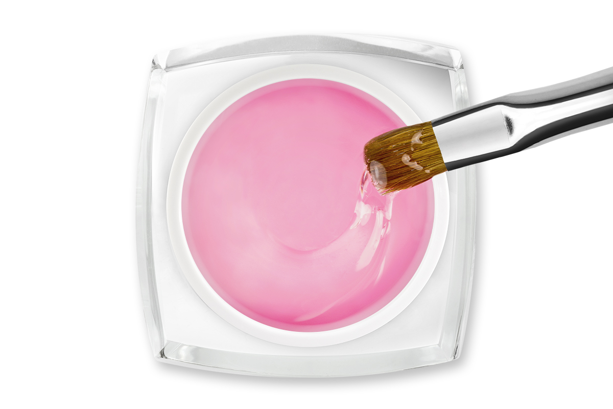 Jolifin LAVENI - Fibreglass gel clear pink 5ml