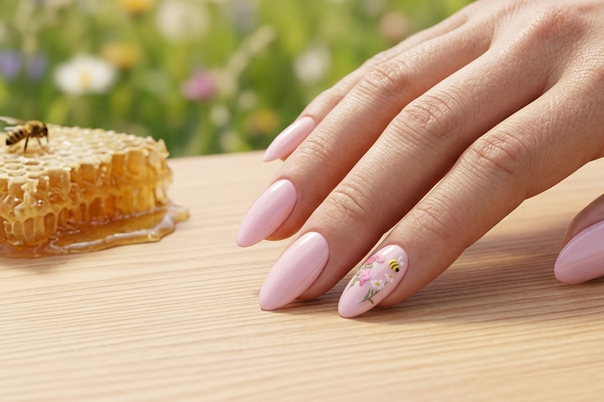 Jolifin LAVENI 3D Sticker - Flowers & Bees