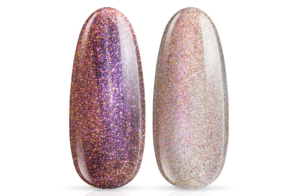 Jolifin LAVENI Shellac - Cat-Eye Aurora peach cosmos 10ml
