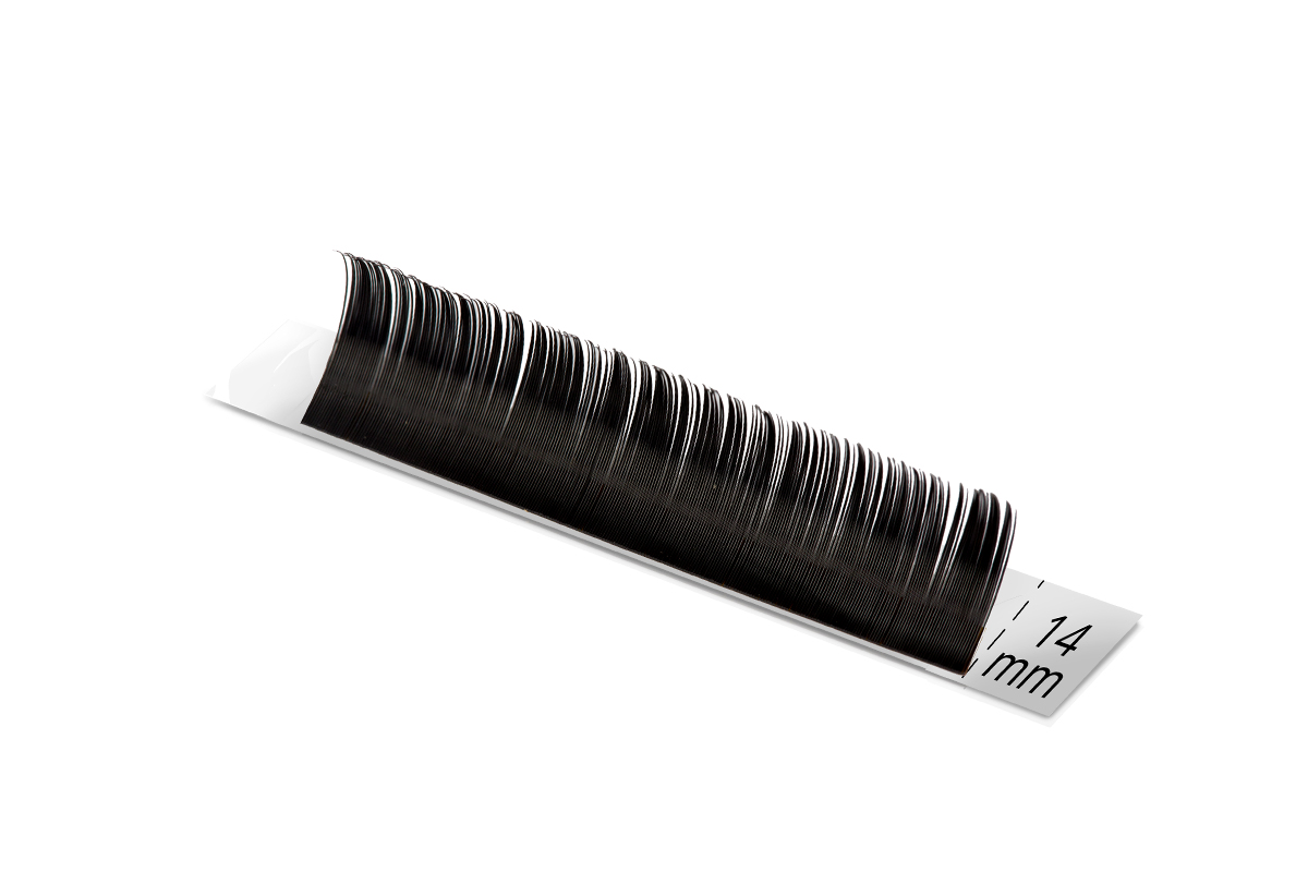 Jolifin Lashes - SingleBox 14mm - 1:1 D-Curl 0,15