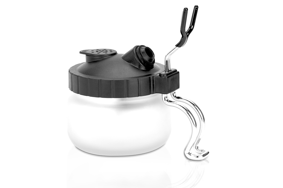 Jolifin Airbrush cleaning container 2 in 1