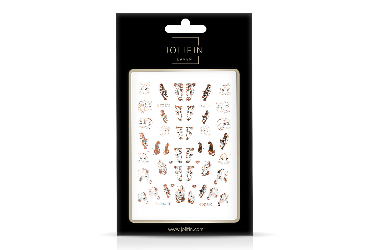 Jolifin LAVENI XL Sticker - rose gold no. 9