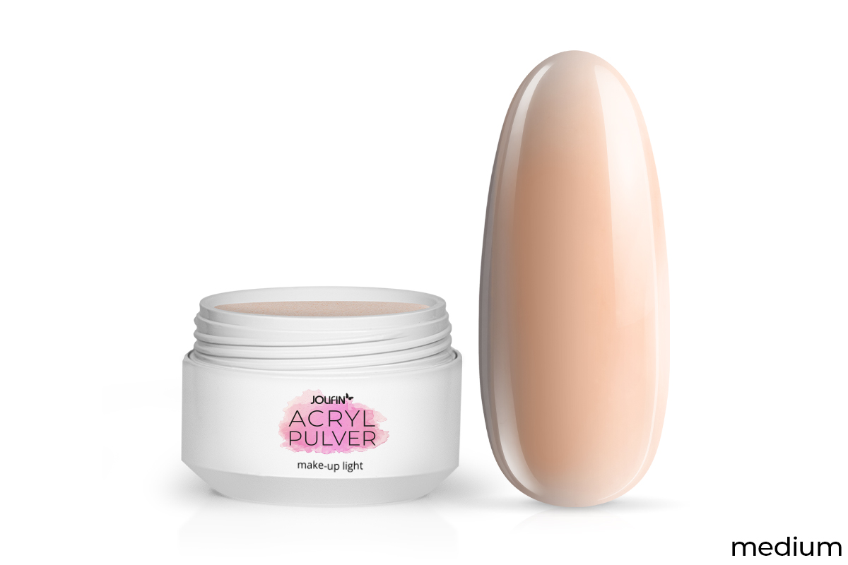 Jolifin Acryl Pulver - make-up light 10g