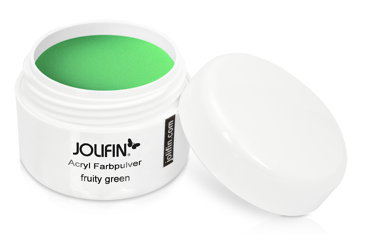 Jolifin acrylic colour powder - fruity green 5g